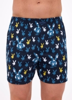 Bokserki męskie w  króliczki Cornette 001/180