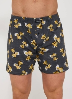 Bokserki męskie pracowite pszczoły Cornette 001/187 classic