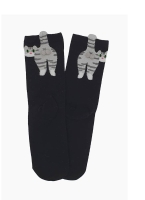 Skarpety damskie w koty Marilyn Cats F90 czarne