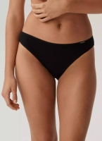 Atlantic 3BLP-580 Bawełniane figi damskie sport czarne 3 pack.