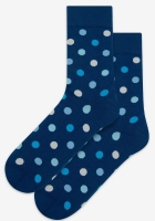 Skarpety męskie w kropki Casual wz.037