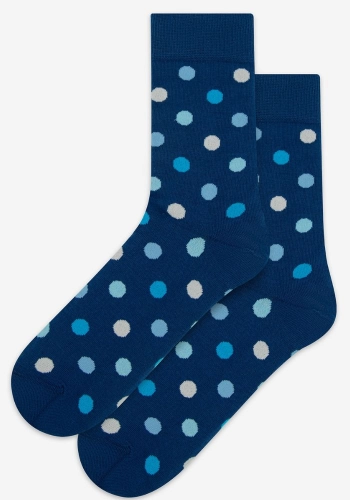 Skarpety męskie w kropki Casual wz.037
