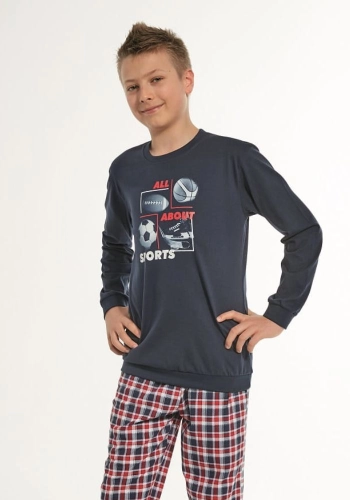 Piżama chłopięca Cornette 593/966/100 Sport