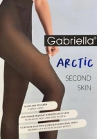 Rajstopy na zimę ocieplane polarem z efektem widocznej skóry Gabriella 1224 Arctic Second Skin druga skóra