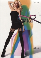 Gatta rajstopy imitujące pończochy do pasa Gatta Girl Up 01 czarne 20/60 den.jpg