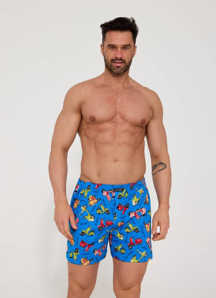 Bokserki męskie Włoskie skutery Cornette 001185 classic cornette-otwock-wawerska-1