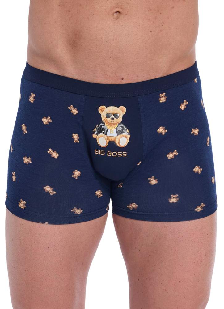 Bokserki męskie w misie Cornette Tattoo 280245 Big Boss