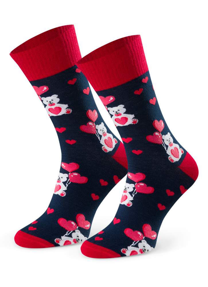 Skarpetki męskie na Walentynki Steven 136-153 to praktyczny i uroczy prezent