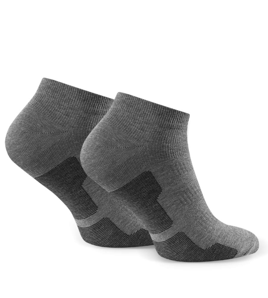 Stopki męskie Steven dynamic sport 101-114 szary melanż