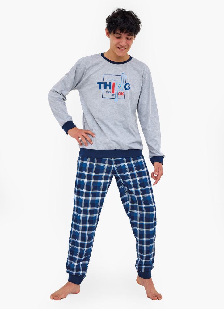 bawełniana-pizama-mlodziezowa-chlopieca-cornette-967-54-thing