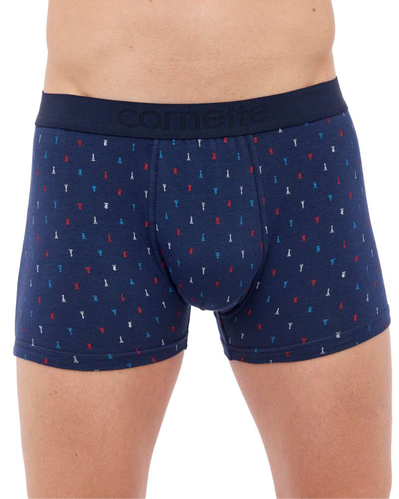 bawełniane bokserki szorty męskie cornette 508-148 high emotion kolor granat.jpg