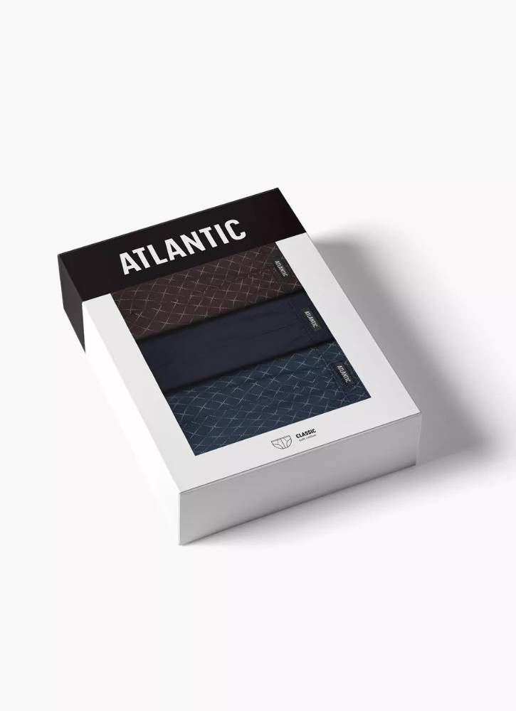 bawełniane męskie classic 3 pack Atlantic 3BMP-205
