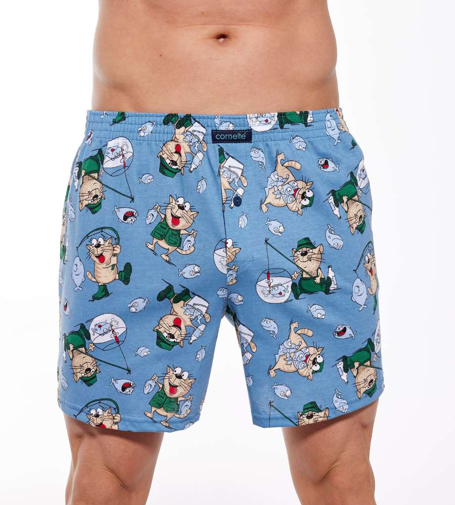 bokserki-luzne-szorty-meskie-w-koty-lowiace-ryby-cornette-001-150-classic