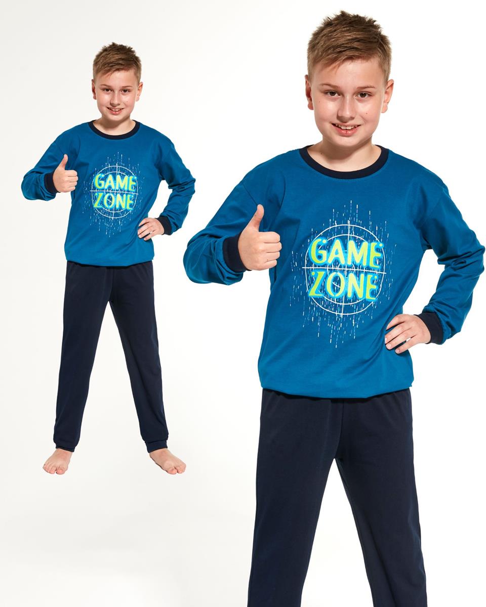 piżama chłopięca długa cornette 267-131 game zone