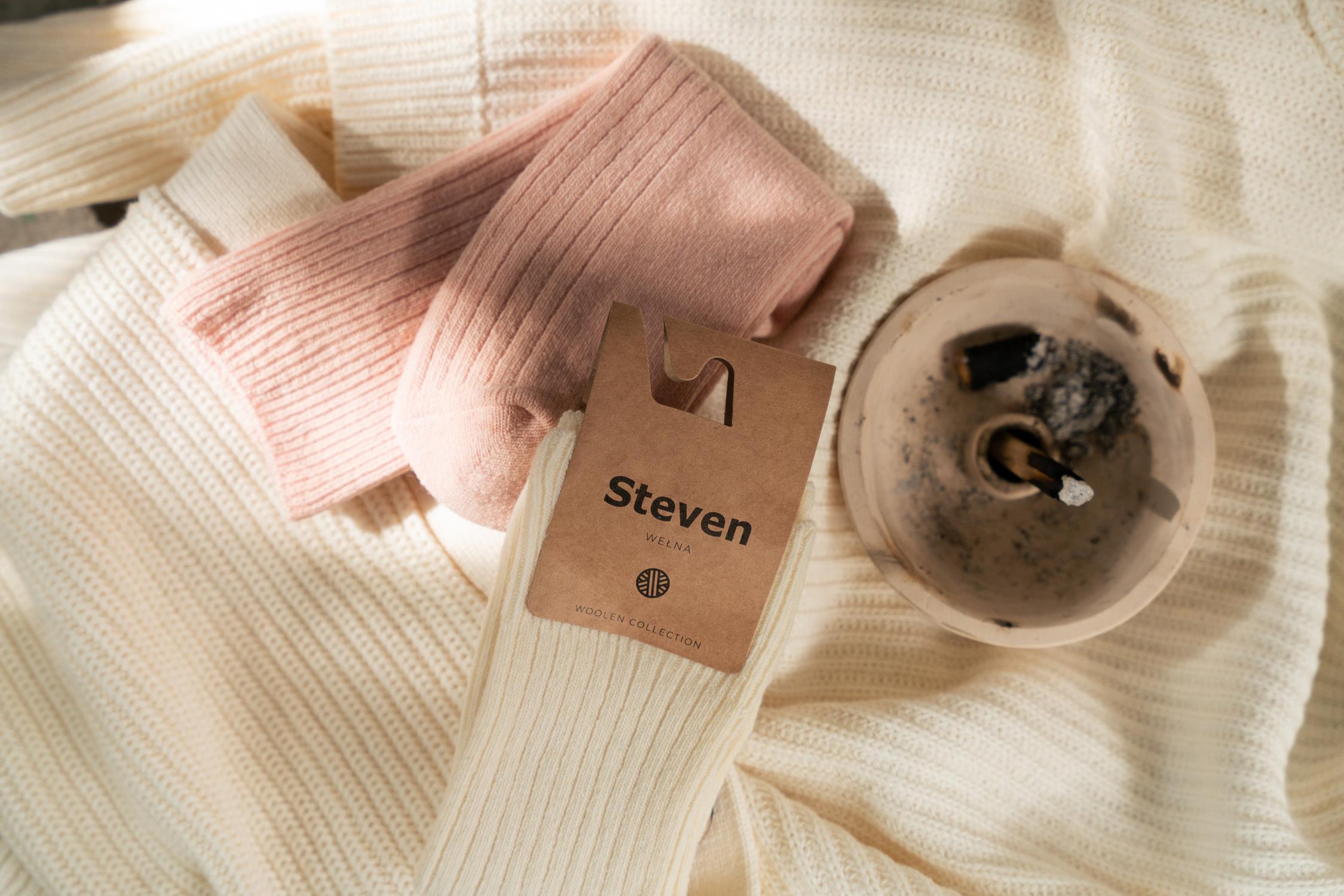 wełniane skarpetki damskie idealne na zimę steven 093 rózne kolory otwock bazarowa 10