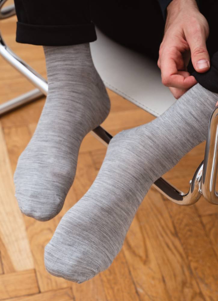 skarpetki wełniane merino steven 130