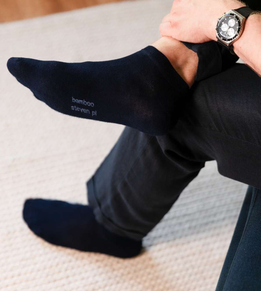 stopki bambusowe męskie steven 094